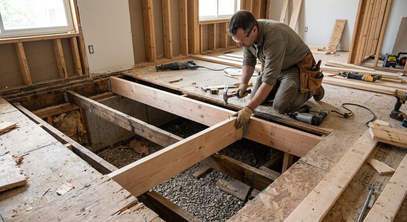 Floor Framing Replacement in Wilmington, NC