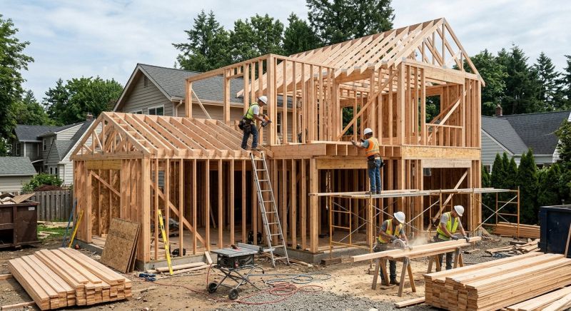 Wood Structural Framing in Conroe, TX